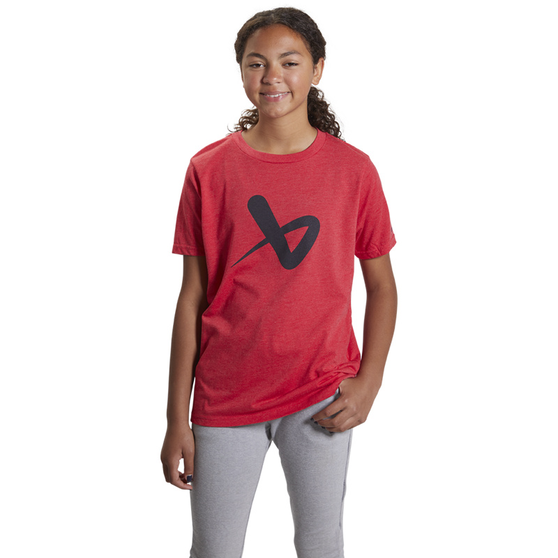 Triko Core SS Crew RED Yth