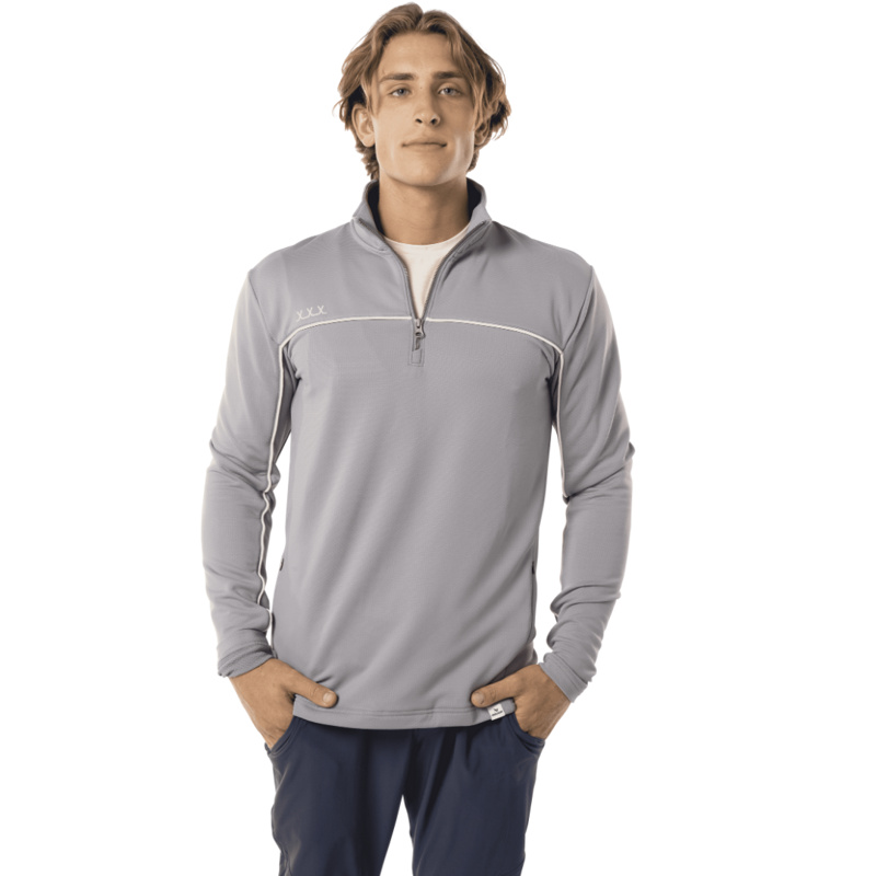 Mikina FLC 1/2 Zip Sr Gry