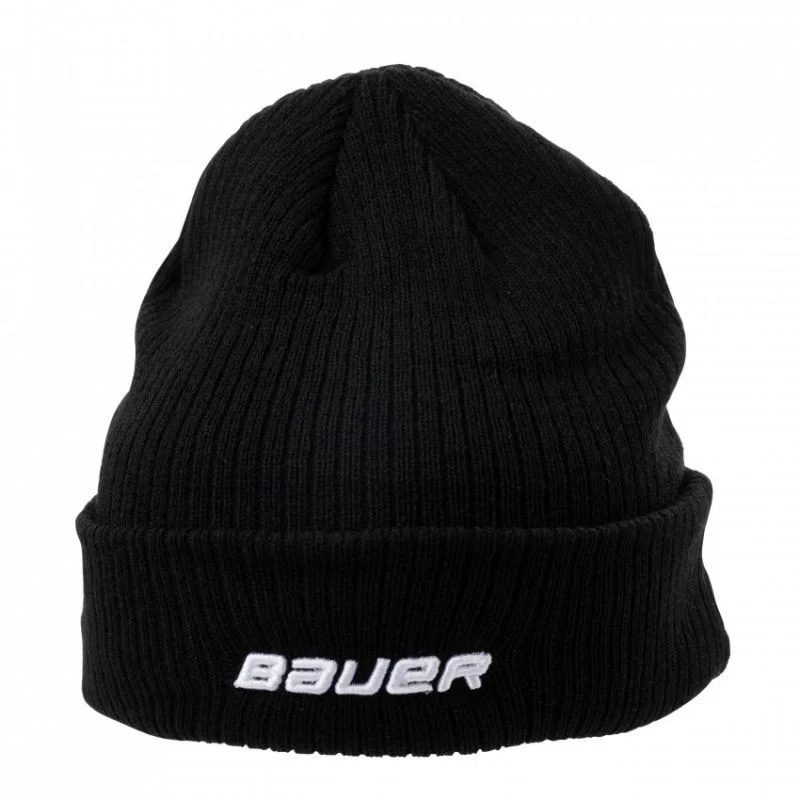 Zimní čepice Bauer Team Ribbed Touque SR 1063361 černá