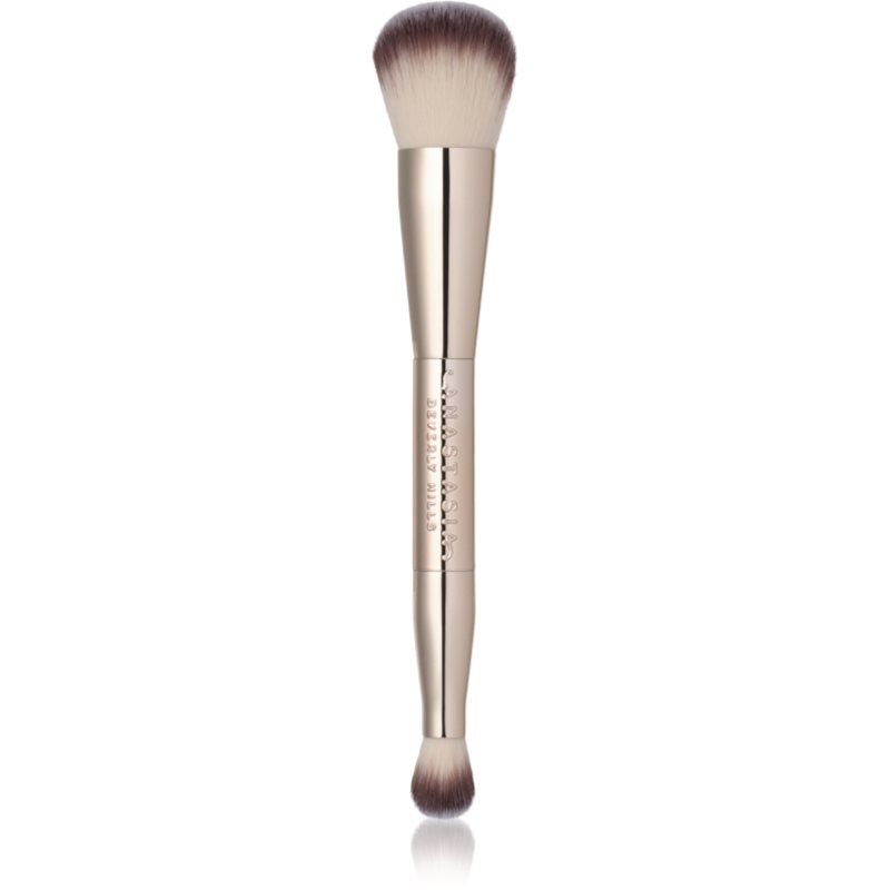 Anastasia Beverly Hills Impeccable Foundation & Face Brush oboustranný univerzální štětec na make-up 1 ks
