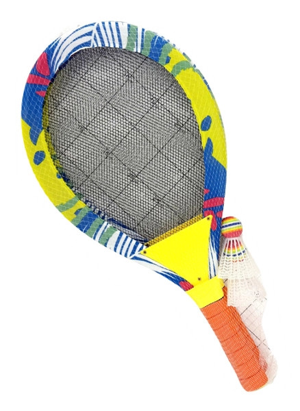 Lehký badmintonový set s raketami a míčkem