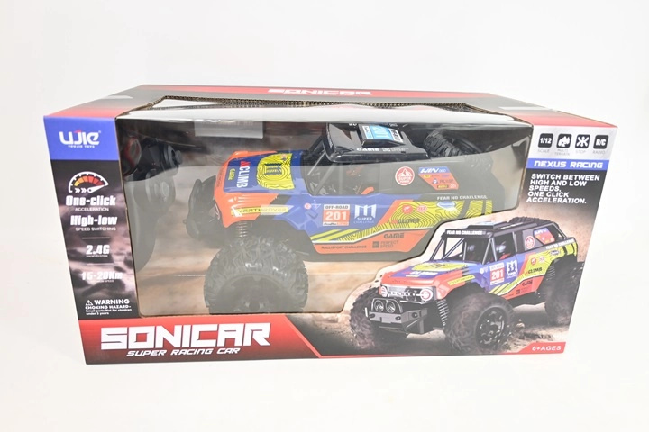 Terénní RC auto na dálkové ovládání + sada