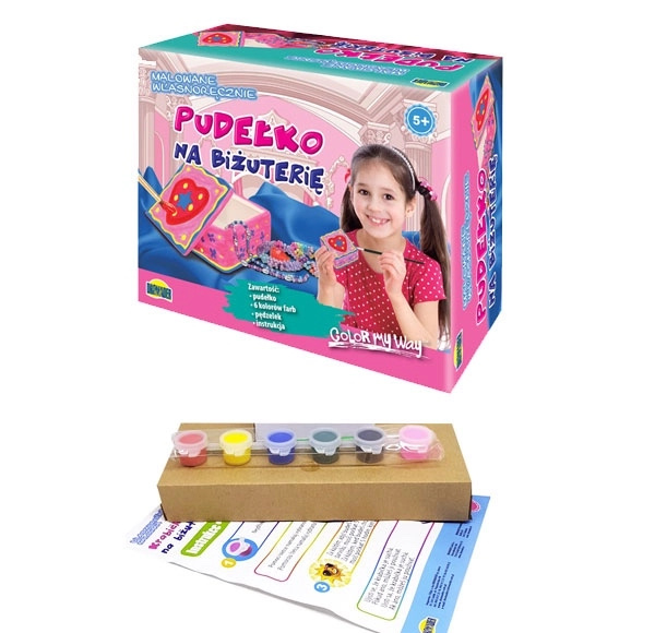 Šperkovnice – vyrob a pomaluj