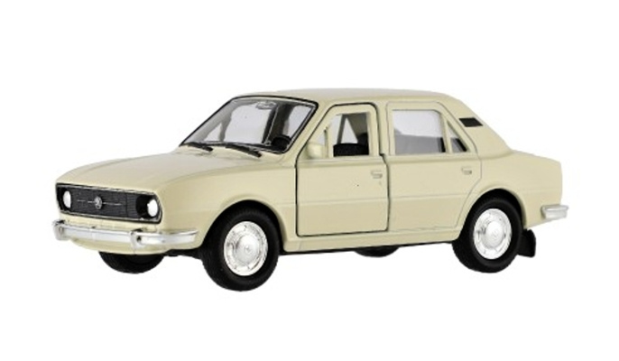 Welly Auto Škoda 105L červená 1:34