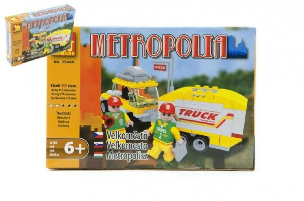 Dromader 25404 Auto + Vozík 137 ks