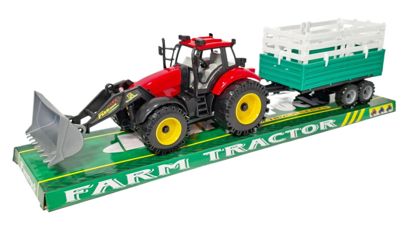 Traktor s přívěsem