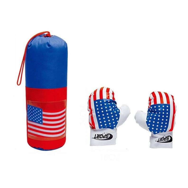 Dětská boxerská sada s pytlem 45 cm a rukavicemi
