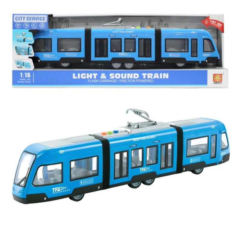 Modrá tramvaj