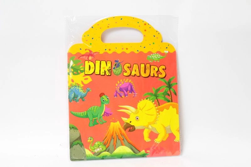 Knížka se samolepkami Dinozauri
