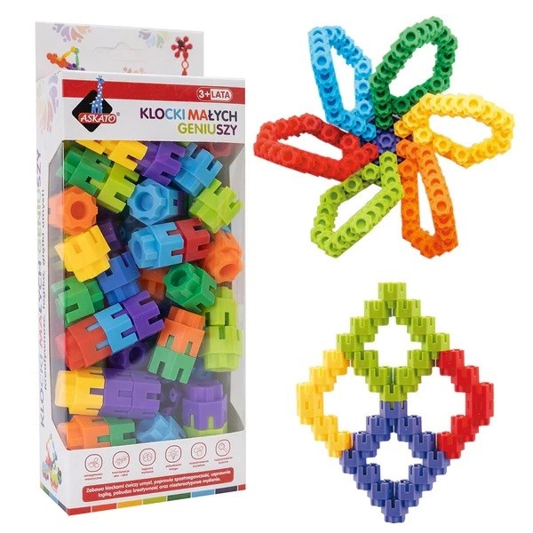 Kreativní stavebnice Šroubky 65 dílků