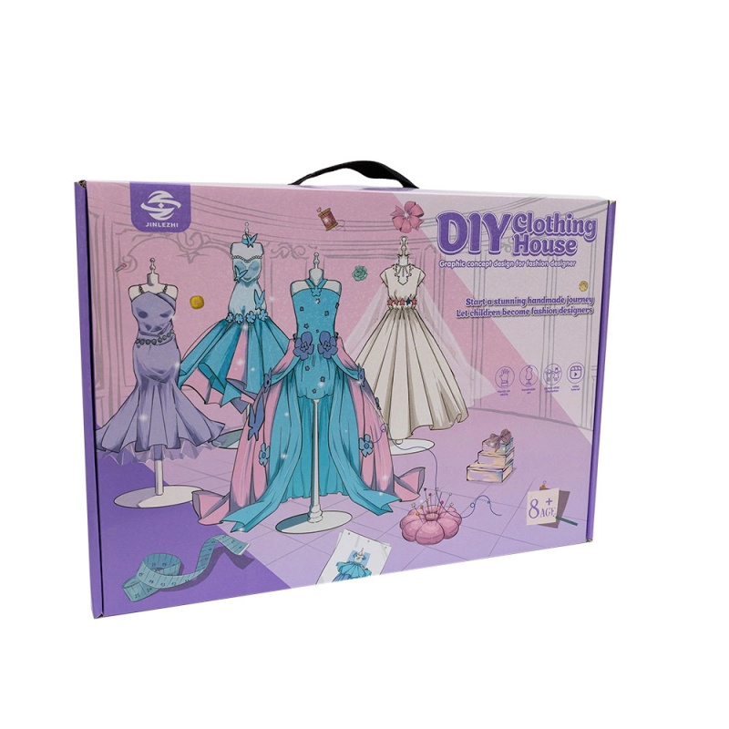 Kreativní set pro návrhářky módy