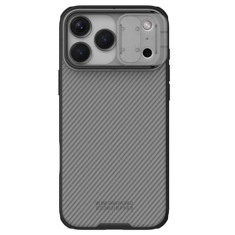Nillkin CamShield PRO Zadní Kryt pro Apple iPhone 17 Pro Max Transparent Black