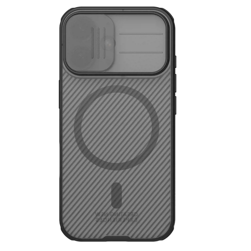 Nillkin CamShield PRO Magnetic Zadní Kryt pro Apple iPhone 17 Transparent Black