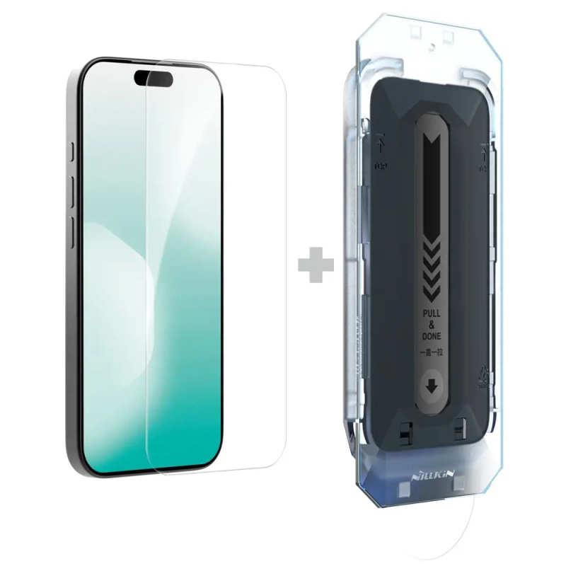 Nillkin Tvrzené Sklo 0.2mm H+ PRO 2.5D pro Apple iPhone 17 Pro (s aplikátorem)