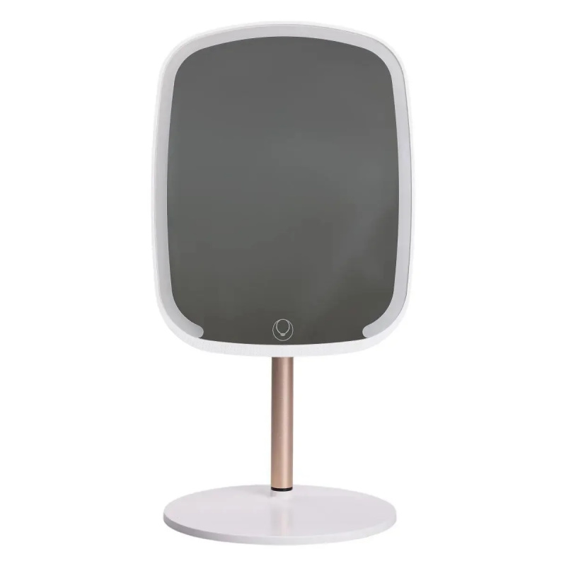 Stolní LED kosmetické zrcadlo NZ-816 - 23 x 18 cm - bílé