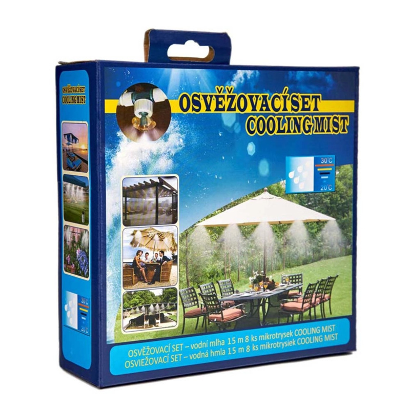 Vodní mlha set 8 trisek 15 m
