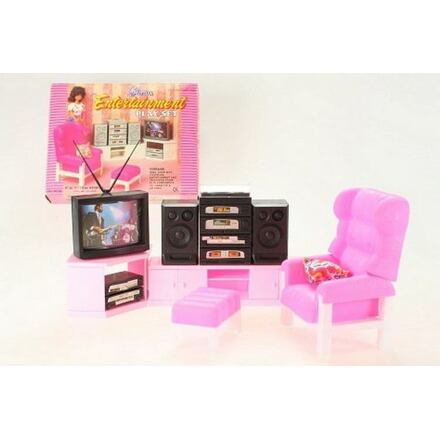 Barbie Glorie obývací stěna pro panenky typu