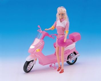 Glorie skútr pro Barbie