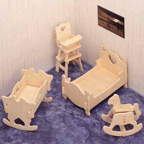 Wooden toy / WCK 3D dřevěné puzzle Albatros 25 ks