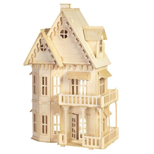 Woodcraft Dřevěné 3D puzzle vila