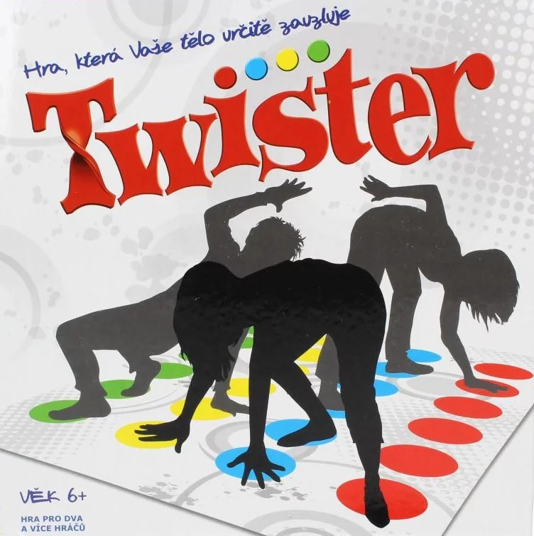 Zaparkorun TWISTER - Zábavná společenská hra