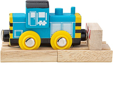 Bigjigs Rail Dřevěný vláček Shunter