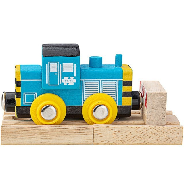 Bigjigs Rail Dřevěný vláček Shunter