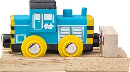 Bigjigs Rail Dřevěný vláček Shunter
