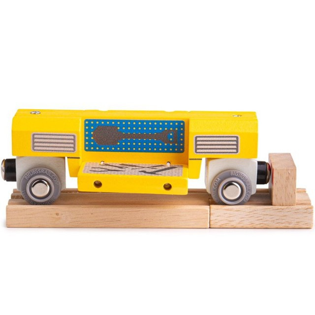 Bigjigs Rail Dřevěná mobilní dílna