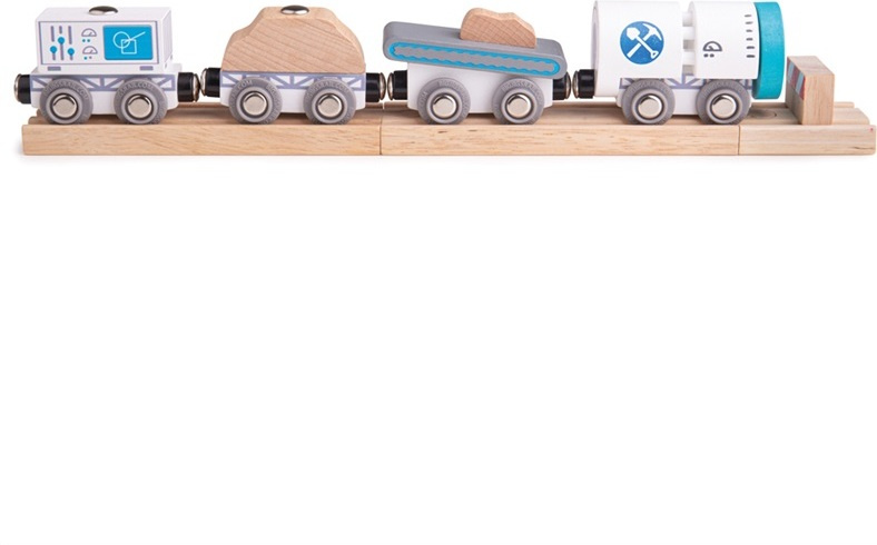 Bigjigs Rail Dřevěný důlní vlak