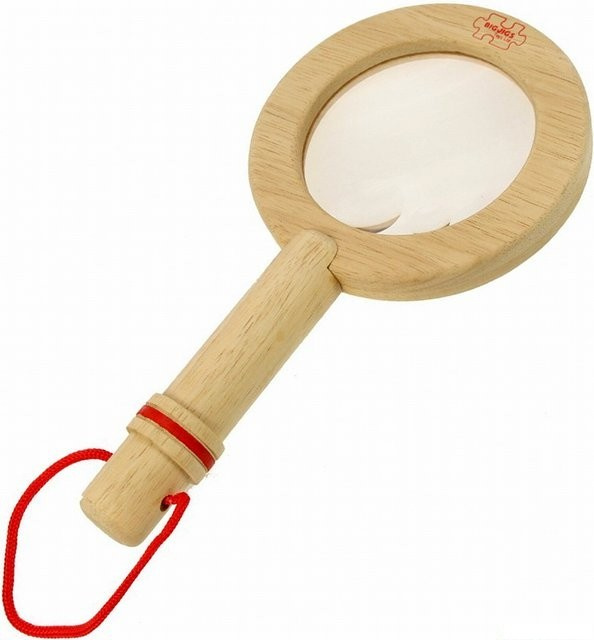 Bigjigs Toys Dřevěná lupa