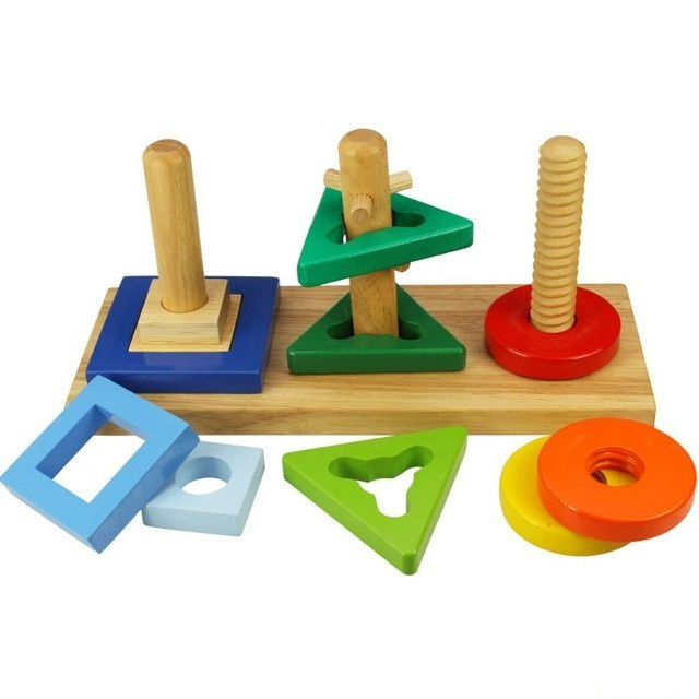 Bigjigs Toys Nasaď a otoč