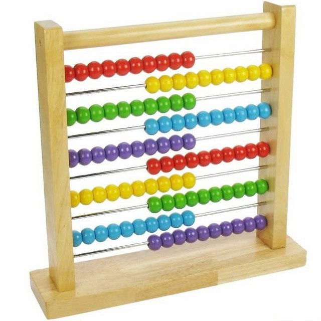 Bigjigs Toys Dřevěné počítadlo