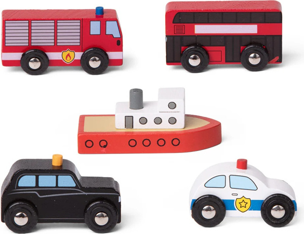 Bigjigs Rail Městská auta