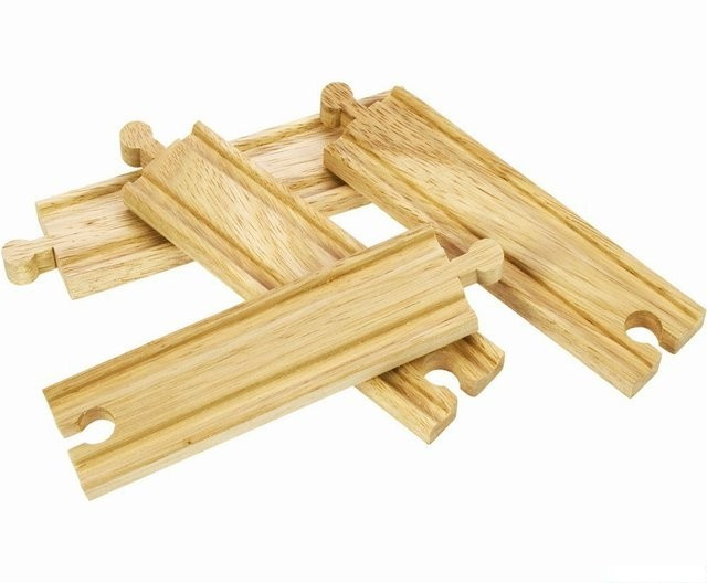 Bigjigs Rail Střední rovné koleje 16 cm 4 ks
