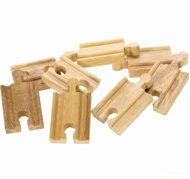Bigjigs Rail Spojky kolejí 7 cm 8 ks