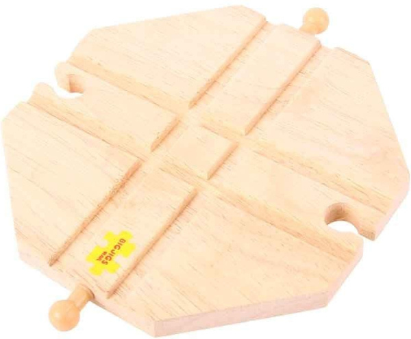 Bigjigs Rail Křížení dřevěné vláčkodráhy