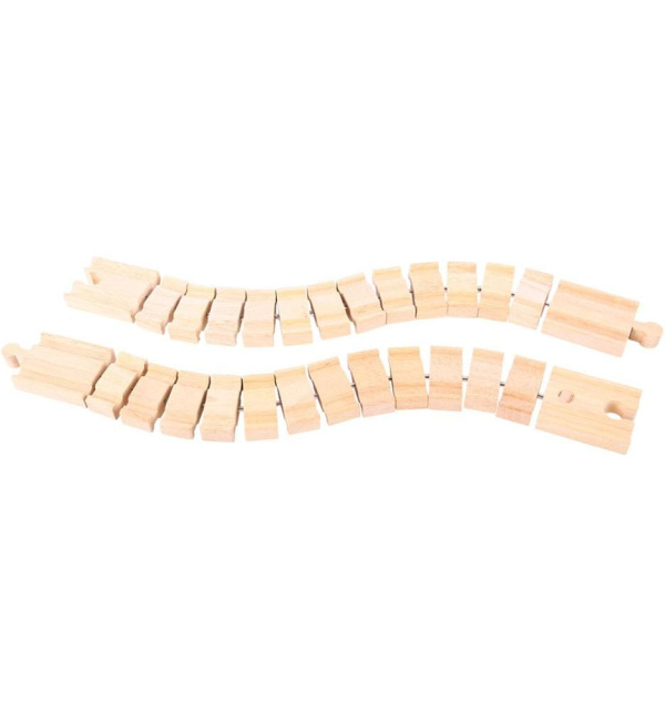 Bigjigs Rail Ohebná kolej 2 kusy