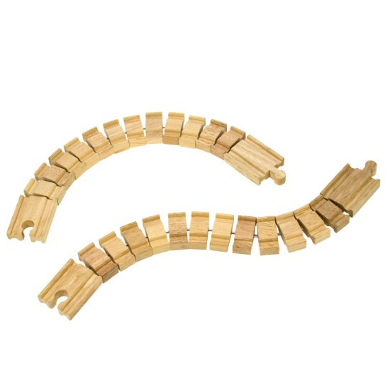 Bigjigs Rail Ohebná kolej 2 kusy