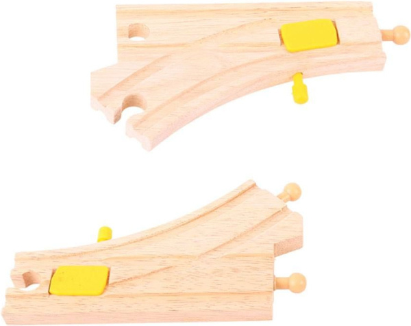 Bigjigs Rail Přehazovací výhybka 2 ks