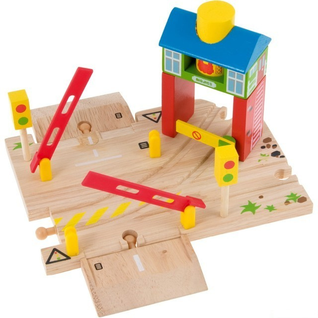 Bigjigs Rail Závory s návěstím