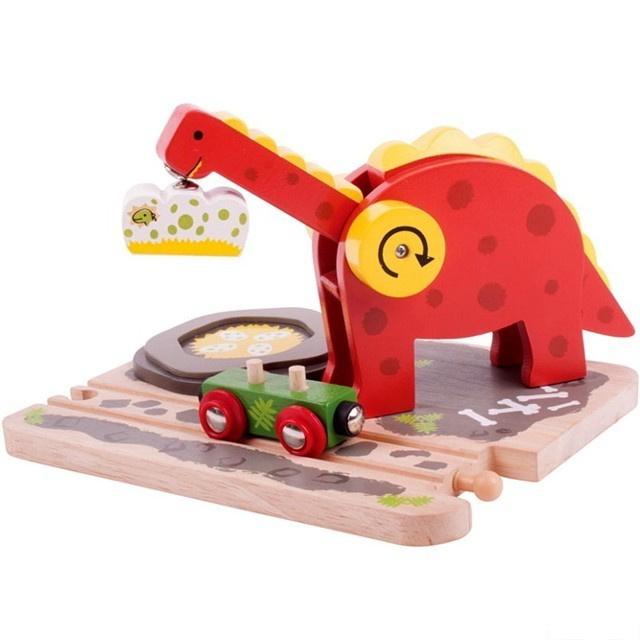 Bigjigs Rail Dinosauří jeřáb