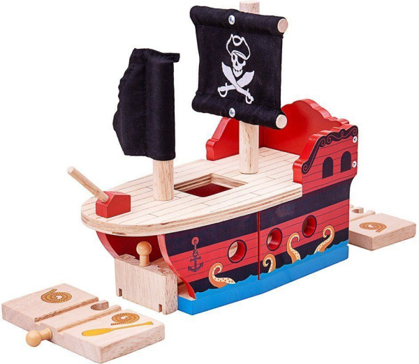 Bigjigs Rail Pirátská galéra