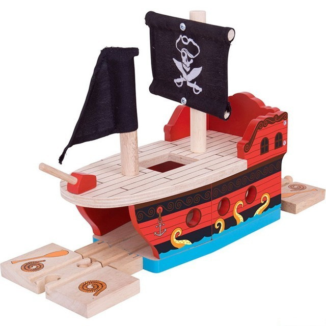 Bigjigs Rail Pirátská galéra
