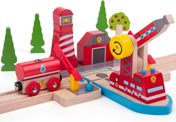 Bigjigs Rail Hasiči mořští záchranáři