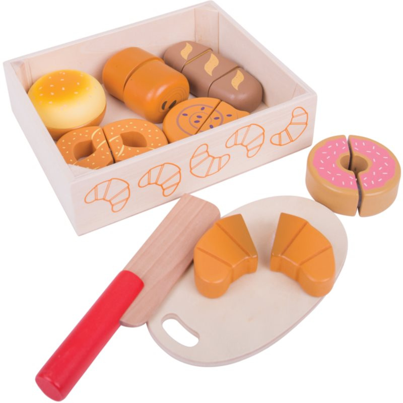 Bigjigs Toys Krájecí pečivo v krabičce