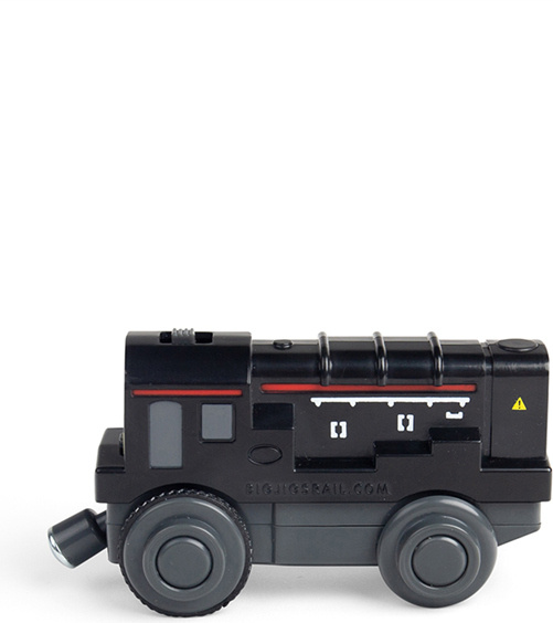 Bigjigs Rail diesel posunovací lokomotiva na baterie