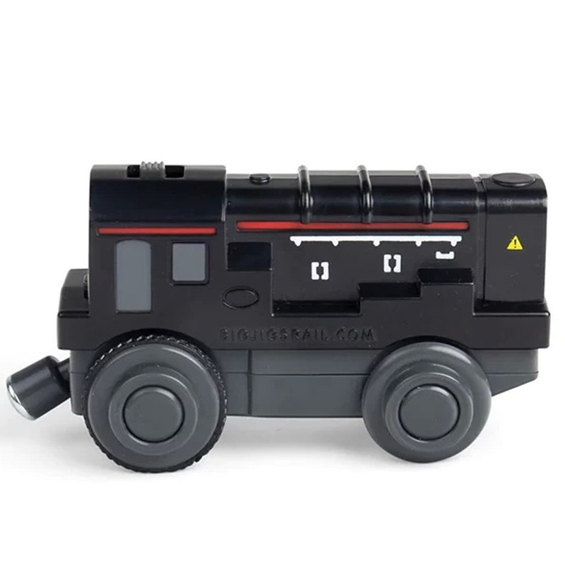 Bigjigs Rail diesel posunovací lokomotiva na baterie