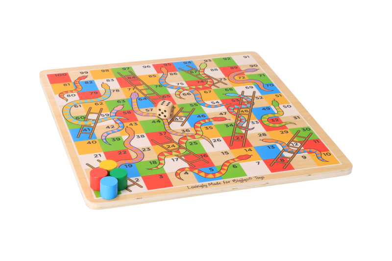Bigjigs Toys Hadi a žebříky 2