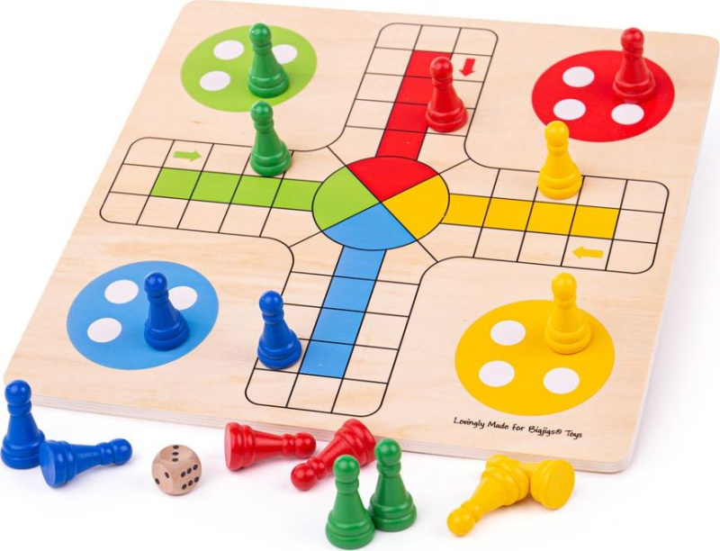 Bigjigs Toys Člověče nezlob se!